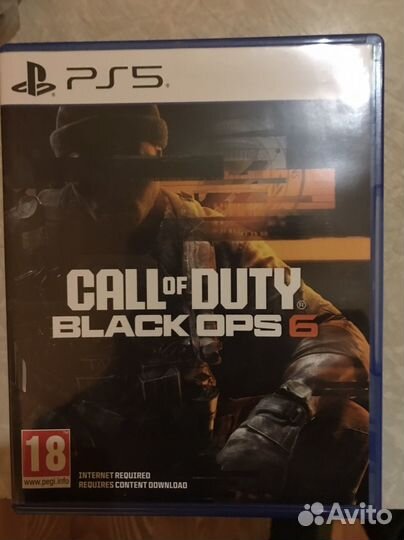 Call of duty black ops 6 ps5 диск
