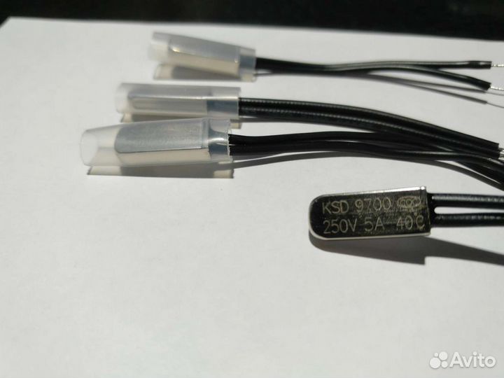 Термореле 5А 250V Metal-NC 40,60,95гр