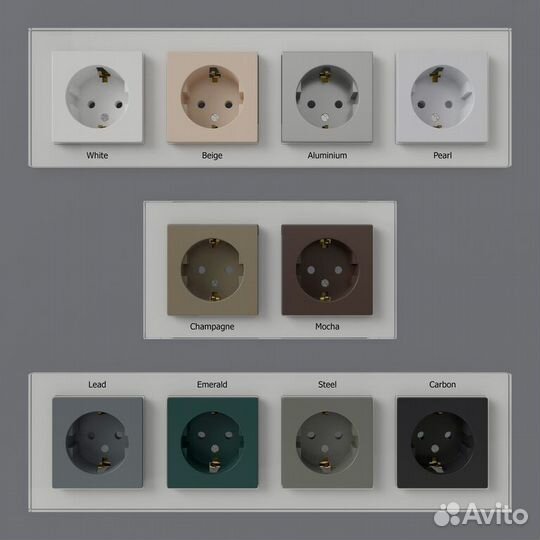 Розетки и выключатели atlasdesign Systeme Electric