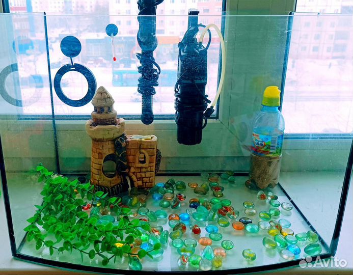 Аквариум для рыбок С комплектом