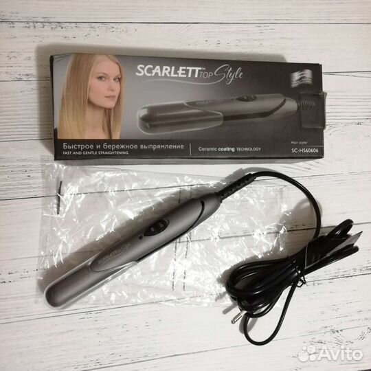 Выпрямитель волос Scarlett SC-HS60606 (мини)