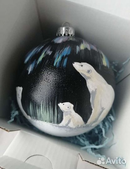 Ёлочные шары. Ручная работа