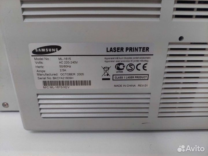 Принтер Samsung ML-1615