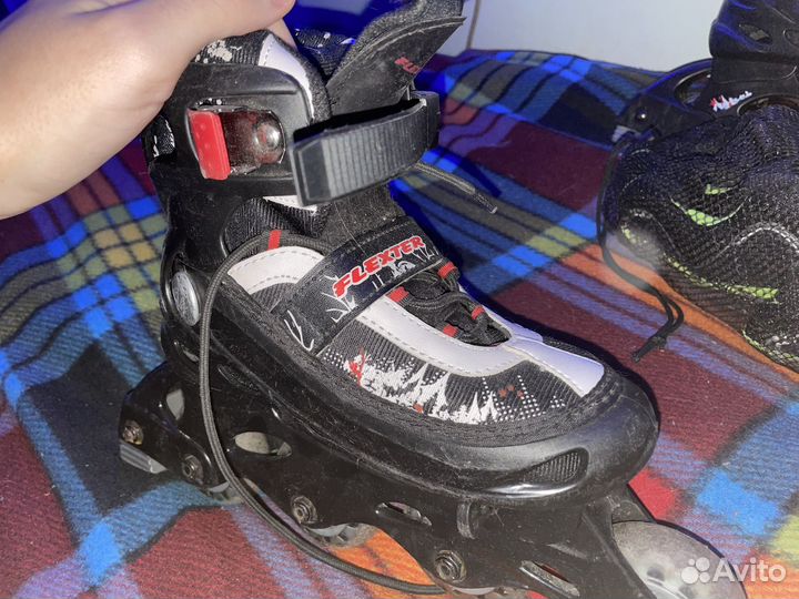 Детские ролики с защитой