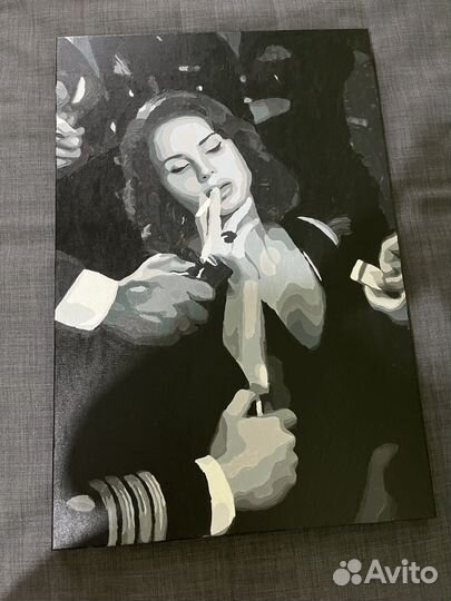 Картины по номерам раскрашенная