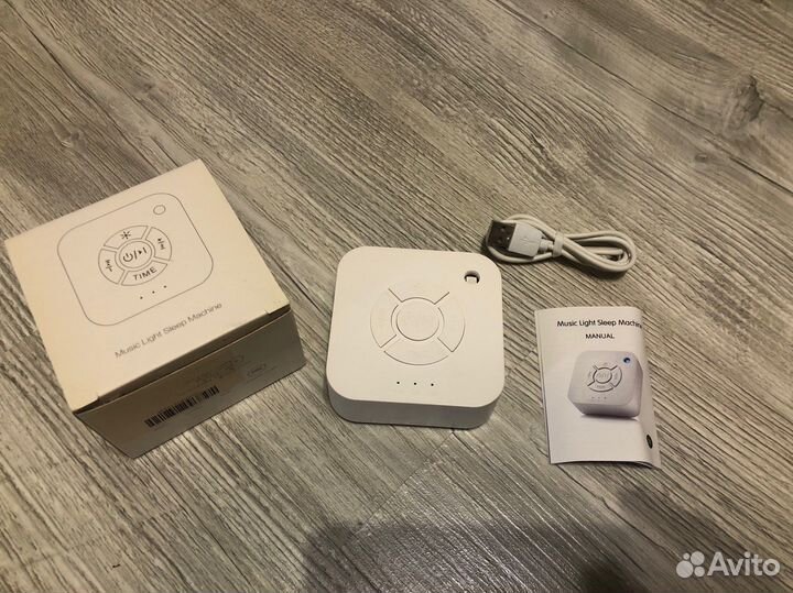 Белый шум, звуки природы, подсветка