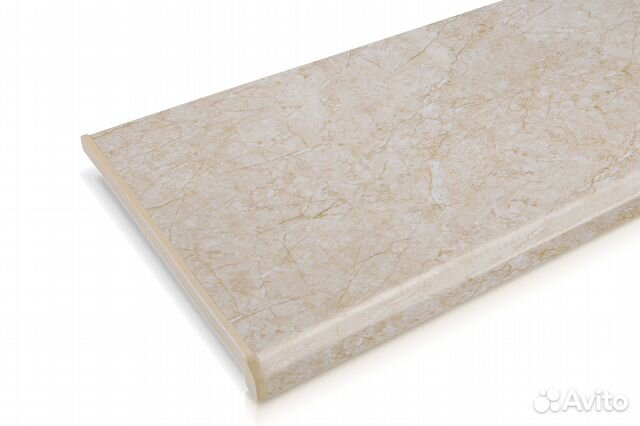 Подоконник Данке Komfort Бежевый (глянцевый)