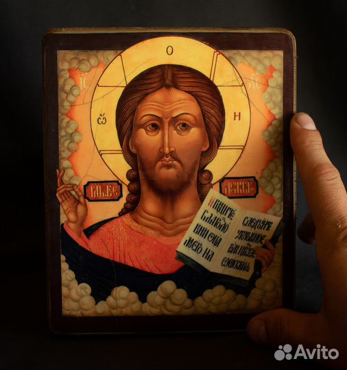 Икона деревянная 