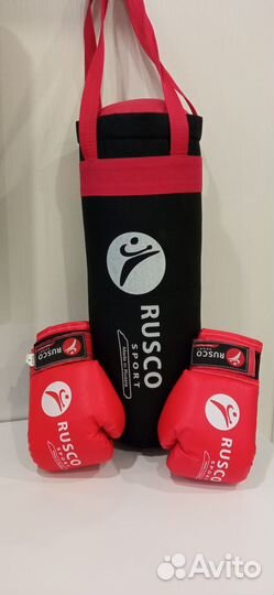 Набор боксерский детский (перчатки + груша)