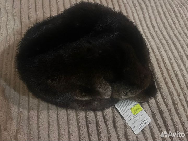 Шапка норковая женская