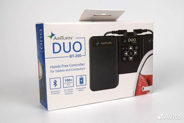 AirTurn duo BT-200 педаль для перелистывания