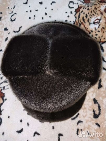 Норковая шапка мужская