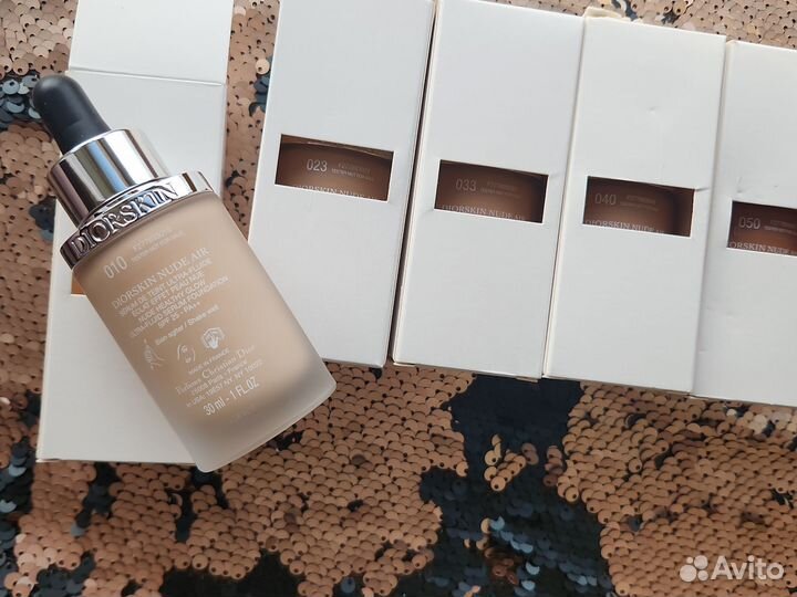 Diorskin Nude Air Serum Тональная сыворотка Сияние