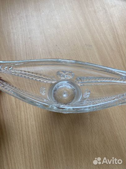 Ваза хрустальная