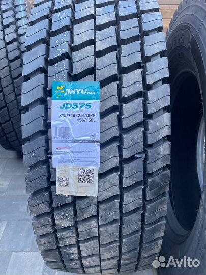 Грузовые шины Jinyu JD575 315/70R22.5 ведущие