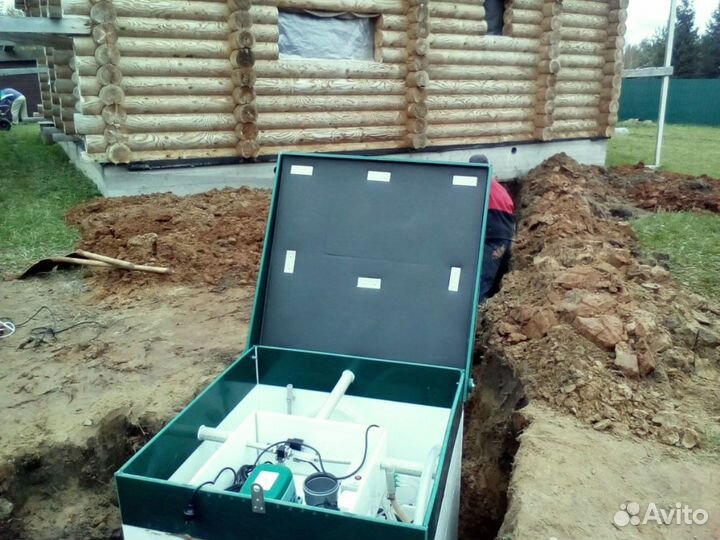 Септик эко Тополь 4 для выгребных ям