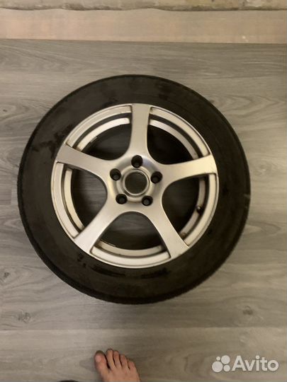Летняя резина на литых дисках r16