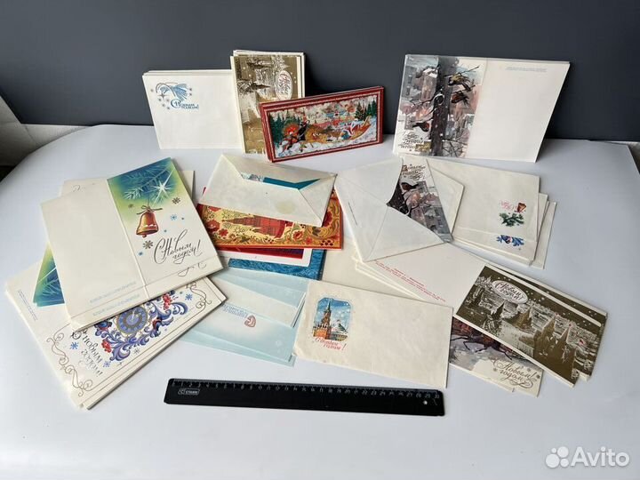 Большое количество открыток СССР. Чистые. 20в