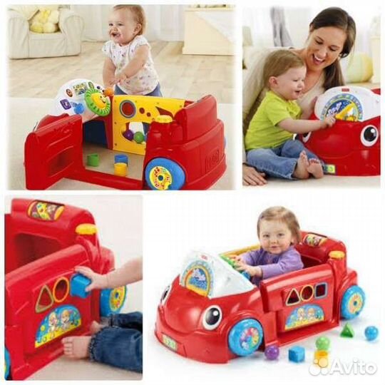 Развивающий автомобиль Fisher-Price