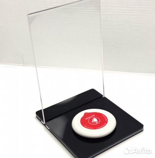 Кнпока вызова персонала белая/красная модель Слим