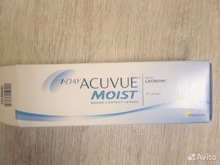 Линзы контактные однодневные acuvue