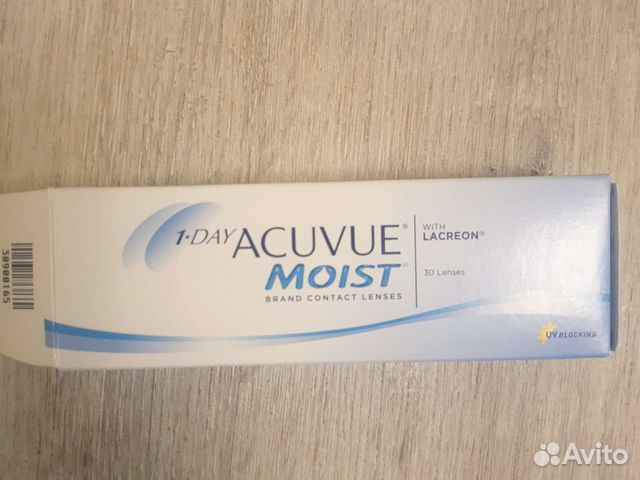 Линзы контактные однодневные acuvue