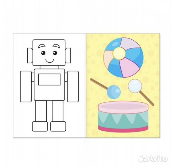 Набор журналов с аппликациями 4 шт