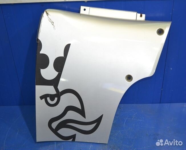 Спойлер кабины боковой, верхний правый scania R-se