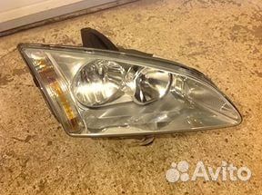 Форд Фокус 2 фара правая хром передняя 2005-2007г