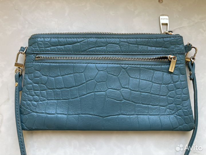 Сумка кошелек натуральная кожа