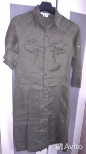 Летние платья лён и хлопок Zara,Mango и т.д