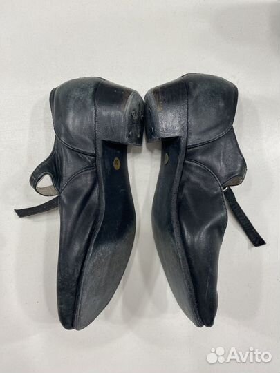 Туфли для девочки 30 размер черные