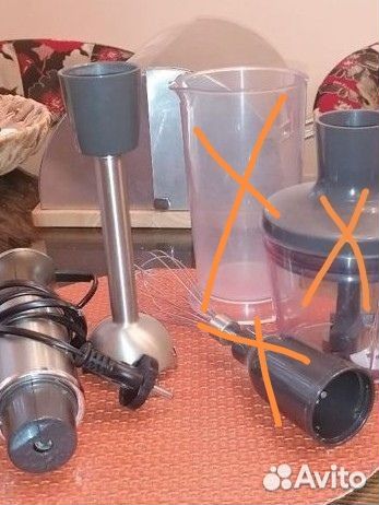 Блендер Moulinex guickchef на запчасти