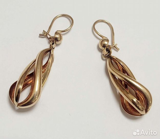 Серьги Золото 585пробы