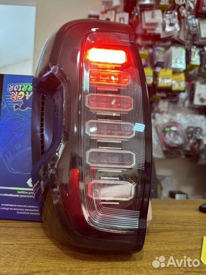 Задние фонари LED на Niva Travel трэвл тюнинг