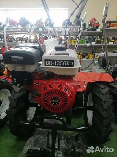 Мотоблок Brait вr-135 GED 17лс с дифференциалом