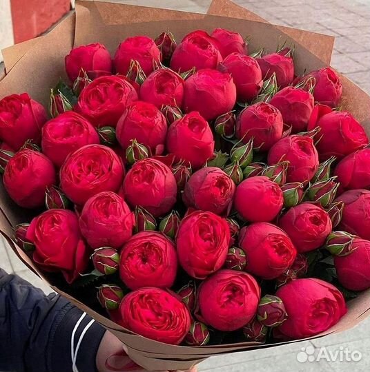 Пионы Букет пионов Доставка цветов