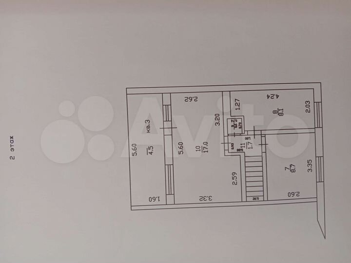 4-к. квартира, 81 м², 2/2 эт.