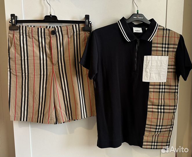 Шорты поло burberry