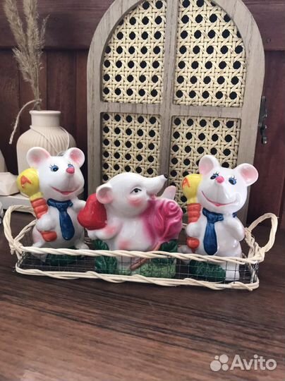 Солонка и перечница