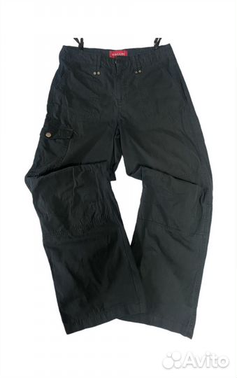 Брюки карго клеш парашюты y2k archive rick type