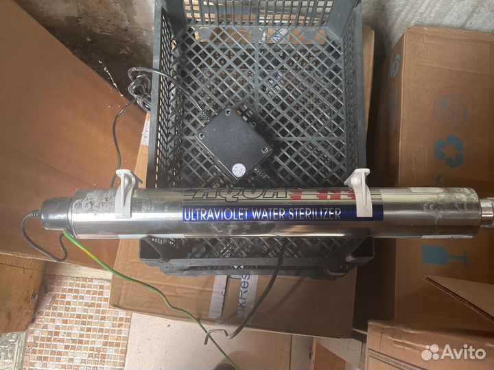 Установка для обеззараживания воды уф UV6GPM