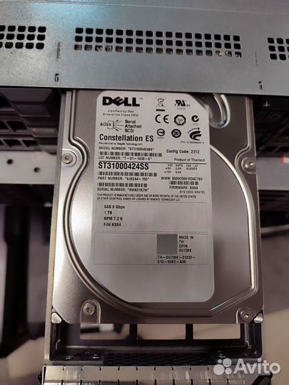 Сервер dell PowerEdge R510 1U 2xIntel Xeon E5520 2