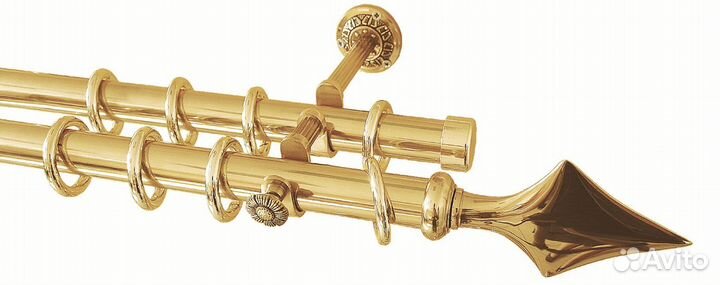 Карниз Ампир латунь