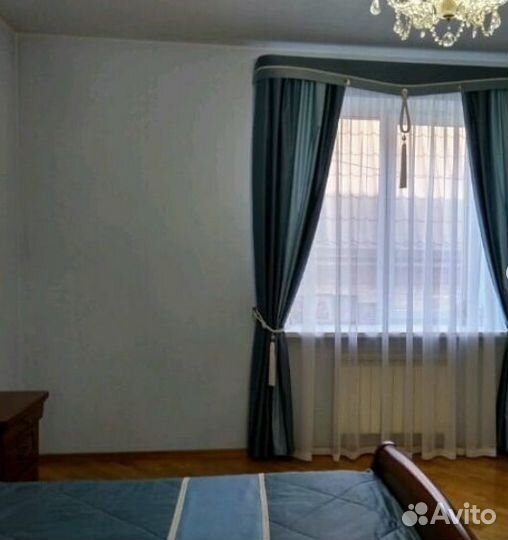 Готовые шторы на окно с покрывалом и бандо