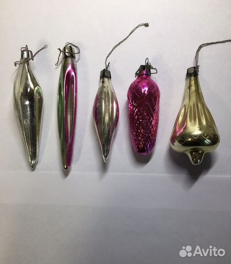 Елочные игрушки СССР