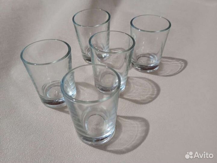 Стопки рюмки стаканы