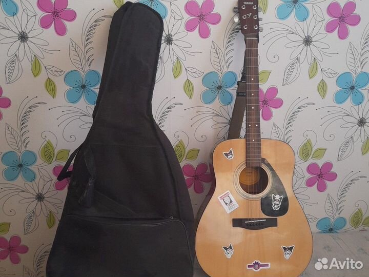 Акустическая гитара yamaha f310 бу