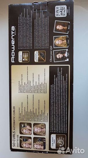 Система мгновенной завивки локонов Rowenta