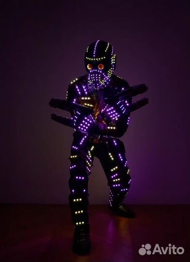 Аренда Световой Костюм Звездный Лорд + 2 Бластер